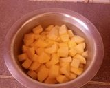 A picture of step 1 of Potato salad.