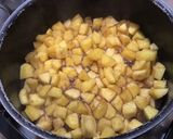 Une image de l'étape 6 de Confit de pommes au brandy, vanille et cannelle.