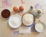 Foto del passaggio 1 della ricetta Torta allo yogurt e cacao amaro