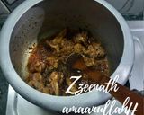 A picture of step 2 of Hyderabadi Mutton Mahi Khaliya with Coconut Milk.