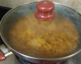 A picture of step 4 of Sev Tamatar Sabji.