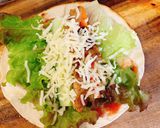 Hình bước làm 3 của món Bánh Tortilla