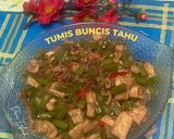 Foto langkah ke 4 dari resep Tumis Buncis Tahu.