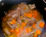 Foto langkah ke 3 dari resep Sop Iga Makaroni.
