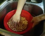 Hình bước làm 1 của món Đậu hũ non từ đậu gà