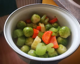 Foto del paso 1 de la receta: Coles de Bruselas al curry