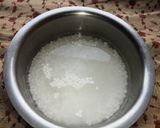 A picture of step 1 of Sabudana Vada.