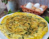 A picture of step 4 of Frittata with Silene (Stridoli).