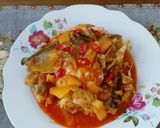 Foto langkah ke 4 dari resep Asam pedas patin nenas.