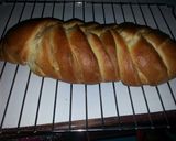 A picture of step 10 of # Baking contest.Double braided chocolate banana bread + nuts.