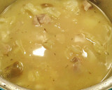 Foto del paso 10 de la receta: Crema de alubias blancas con aspic de costilla de cerdo