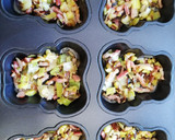Foto del paso 3 de la receta: Flan de puerros, bacon🥓, cabra 🐐