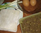 Foto langkah ke 3 dari resep Martabak Telur Kulit Pangsit.
