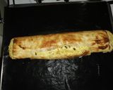 Túrós rétes réteslapból recept fázis 3 fotója