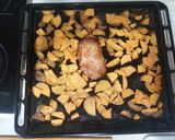 Foto del paso 3 de la receta: Redondo de pollo con patatas de boniato🐥🥔