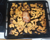 Foto del paso 3 de la receta: Redondo de pollo con patatas de boniato🐥🥔