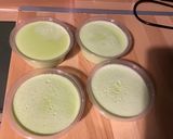 Une image de l'étape 5 de Crèmes pistache et pomelos.