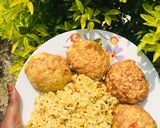 A picture of step 2 of WAINAR INDOMIE😋.