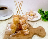 Foto langkah ke 5 dari resep Lazy Doughnut aka Donat Malas (3 bahan, empuk, lembut, no ulen).