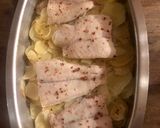 Foto del paso 3 de la receta: Abadejo con papas y cebollas al horno