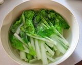 小白菜豬肉蒸餃(餃皮燙麵法）的食譜步驟3照片