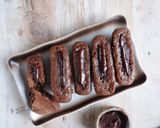 Foto langkah ke 8 dari resep Pukis Coklat Lumer.