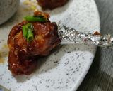 A picture of step 4 of Chicken Lollipop.