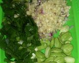 Foto langkah ke 9 dari resep Tongkol Mercon with Pete plus Daun kemangi bumbu Ebi.