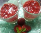 Foto del paso 5 de la receta: Panna cotta de frutillas