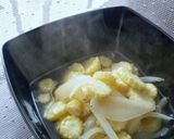 A picture of step 6 of Baby Corn Soup.