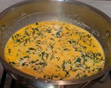 A picture of step 10 of Methi Matar Malai.