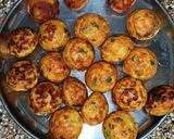 A picture of step 3 of Mixed vegetable Paneer and Semolina Appam.