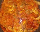 A picture of step 4 of Red oil Guinea fowl stew.