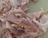 Foto del paso 2 de la receta: Ensalada de espinacas con tocino