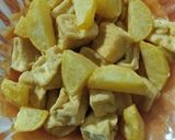 Foto langkah ke 1 dari resep Tahu Kentang Goreng Sayur Kecap.