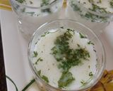 A picture of step 2 of Dahi Chas.