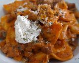 Foto del paso 8 de la receta: Farfalle en salsa cremosa de chorizo picante y mascarpone