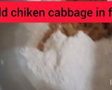 A picture of step 1 of Unique Chicken Cabbage paratha.