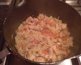 A picture of step 5 of Grandad's Chicken and Pasta.