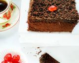 Foto langkah ke 5 dari resep Sponge Cake Coklat Lembut.
