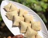 A picture of step 7 of Bread samosa.