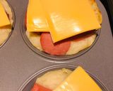 A picture of step 7 of Hot Dog 🌭 Muffin Cups.
