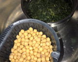 Foto del paso 2 de la receta: Espinacas con garbanzos