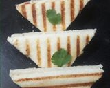 A picture of step 7 of Vegetable curd sandwich grilled.
