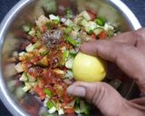 A picture of step 5 of Chana Chat.