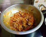 Piyazi bhindhi chicken recipe step 7 photo