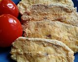 Фото кроку 7 до Морской окунь в панировке из кукурузной муки.