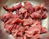 Foto langkah ke 1 dari resep Tumis Daging Ketumbar.