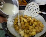 A picture of step 9 of Bengali Aloo Posto.