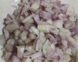 A picture of step 1 of Mixed Salad.